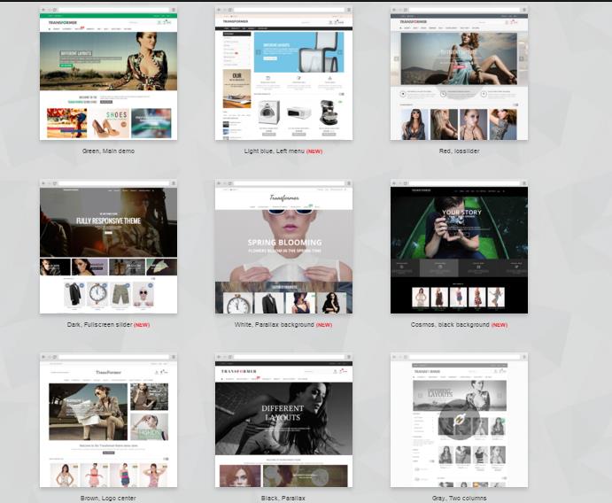Transformer Prestashop