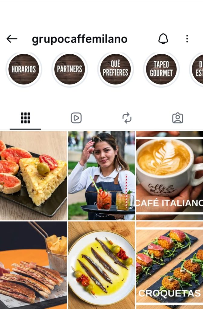 Instagram, escaparate de marketing gastronómico